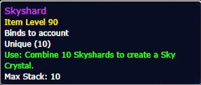 mop classic skyshard